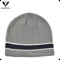 2016 Última Stripe Knitted Men&#39;s Beanie Hat Moda